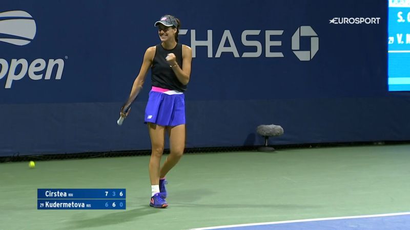 Sorana Cîrstea készülhet a második fordulóra | Fotó: WTA Romania Twitter-csatorna