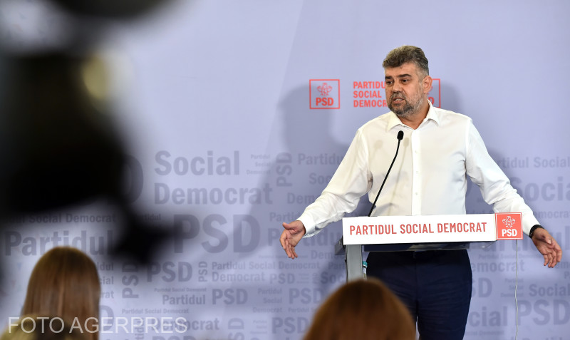 Marcel Ciolacu PSD-elnök | Fotó: Agerpres