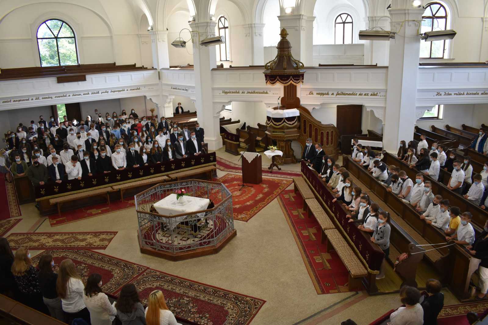 A 30. tanévet nyitották meg a refiben | Fotó: Zilahi Református Wesselényi Kollégium