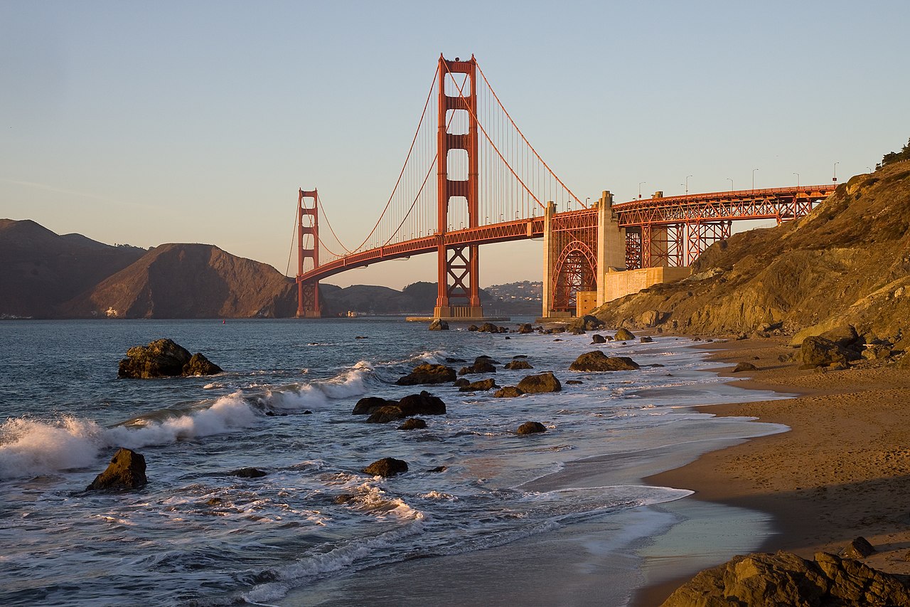 Kalifornia egyik szimbóluma, a Golden Gate | Fotó: Wikipedia