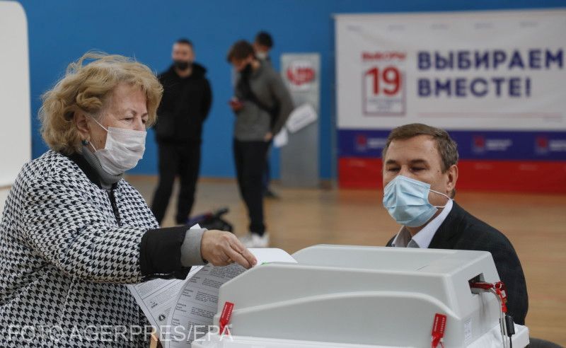 Szavazás Moszkvában | Fotó: Agerpres/EPA