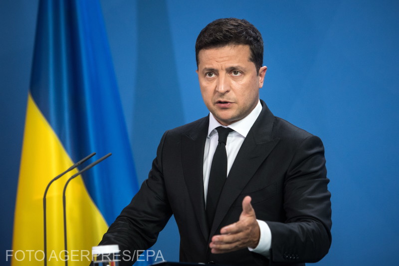 Volodimir Olekszandrovics Zelenszkij ukrán elnök | Forrás: Agerpres/EPA