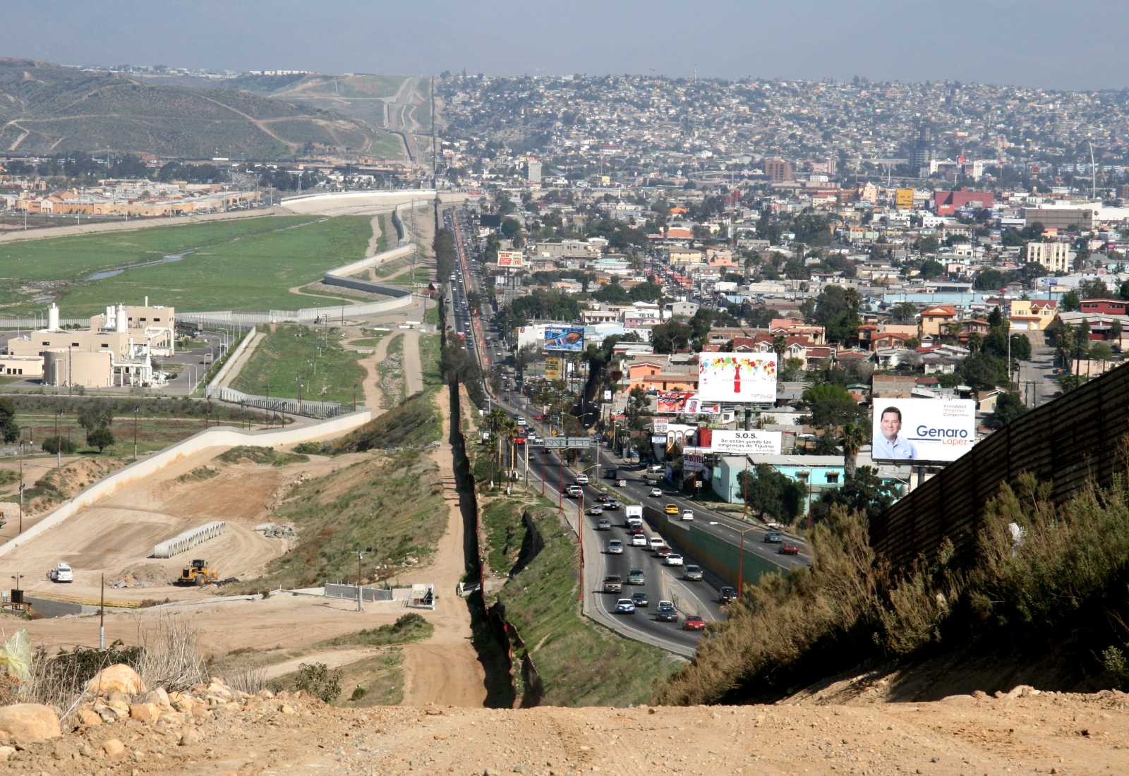 A mexikói-amerikai határ | Fotó: Wikipédia