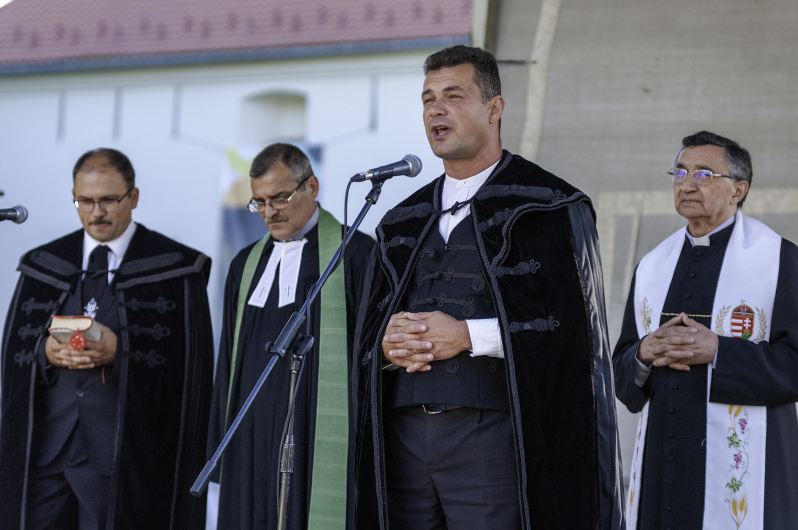 Szatmári Szilárd református lelkész is áldást mondott 