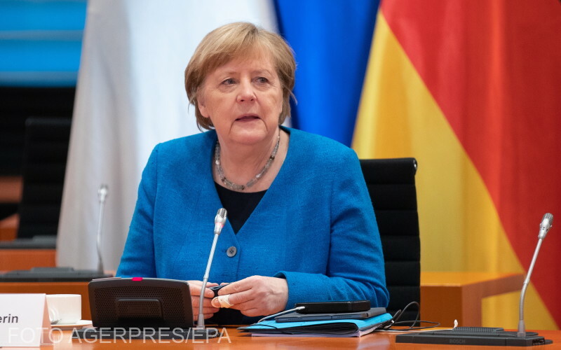 Angela Merkel német kancellát | Fotó: Agerpres/EPA