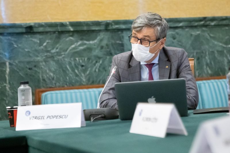 Virgil Popescu gazdasági miniszter | Fotó: gov.ro