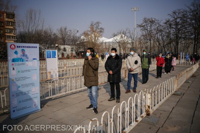 Tesztelésre várva | Fotó: Agerpres/Xinhua