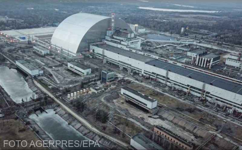 A csernobili atomerőmű | Fotó: Agerpres/EPA
