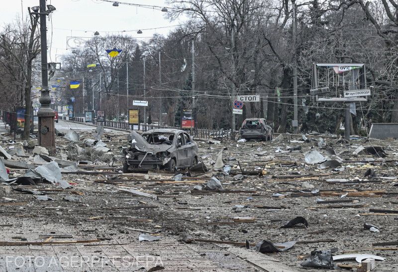 Rombolás Ukrajnában | Archív felvétel: Agerpres/EPA