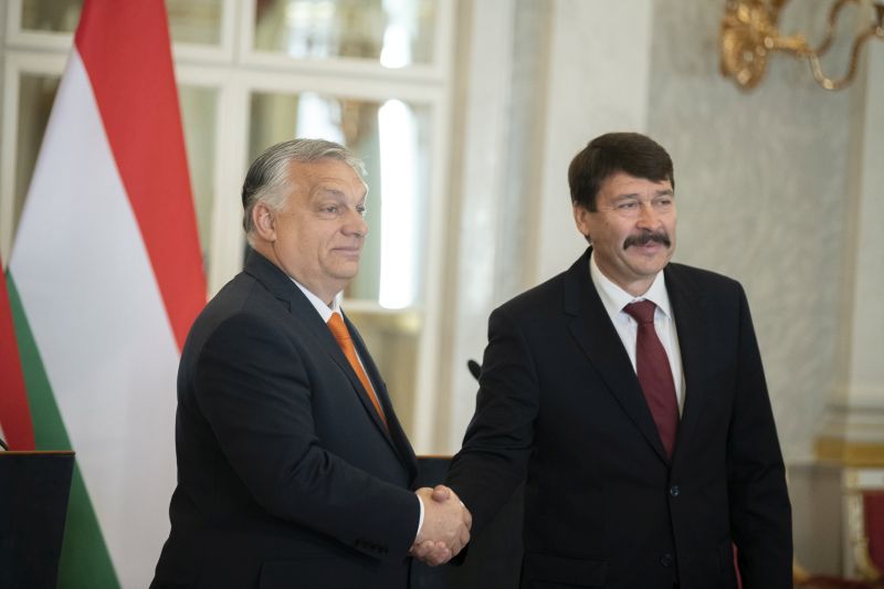 Orbánt Viktor és Áder János | Fotó: MTI/Miniszterelnöki Sajtóiroda