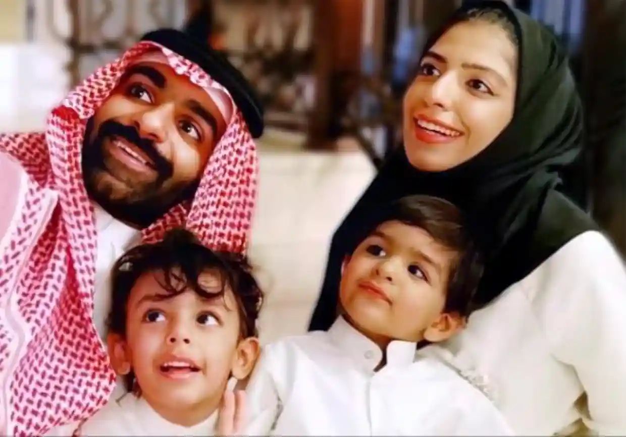 Szalma Al-Sehab és a családja | fotó: European Saudi Organisation for Human Rights