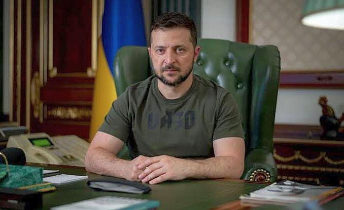Volodimir Zelenszkij | Az ukrán elnöki hivatal által közreadott fotó