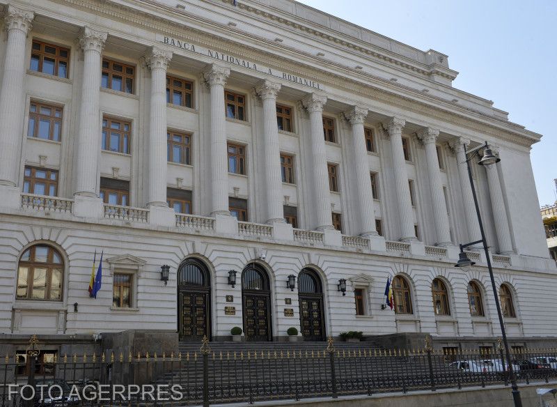 A Román Nemzeti Bank főépülete | Fotó: Agerpres