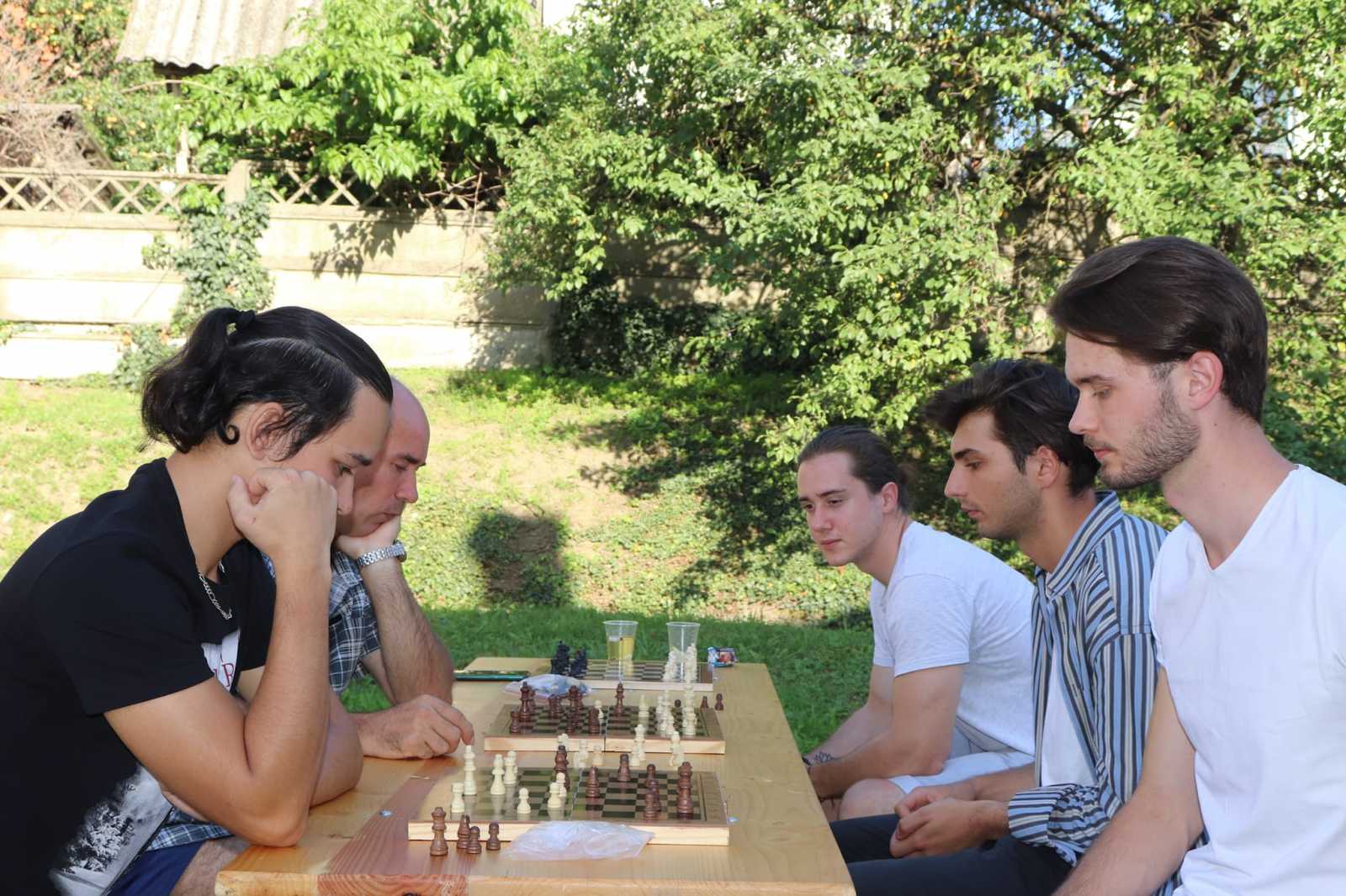 Sakkbajnokság is volt a fiataloknak | Fotó: Kulcsár Mária