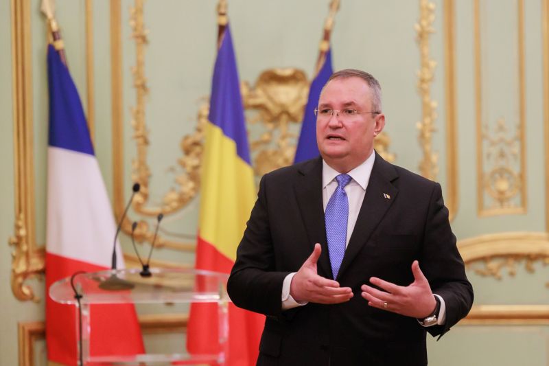Nicolae Ciucă kormányfő Párizsban | Fotó: gov.ro
