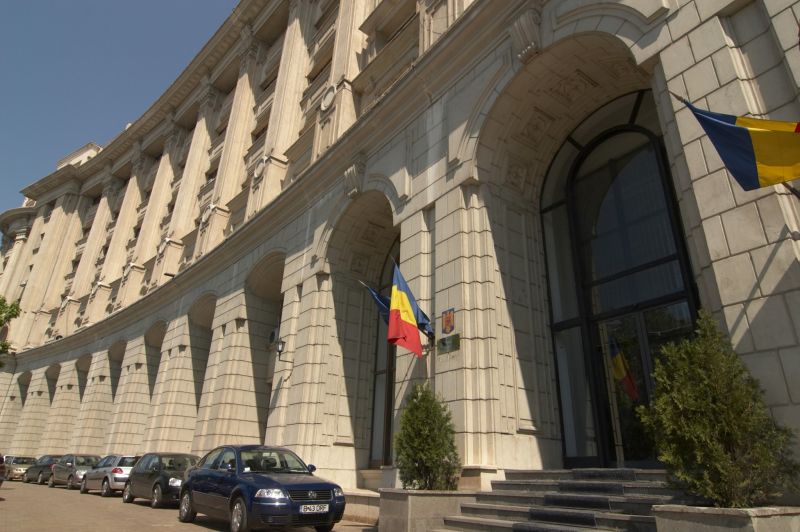 A pénzügyminisztérium épülete Bukarestben | Fotó: az intézmény Facebook-oldala