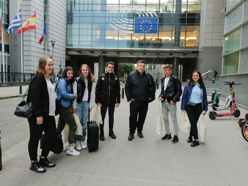 Az európai Parlamentben tettek szakmai látogatást a szilágysomlyóiak | Benedek László által közreadott felvételek