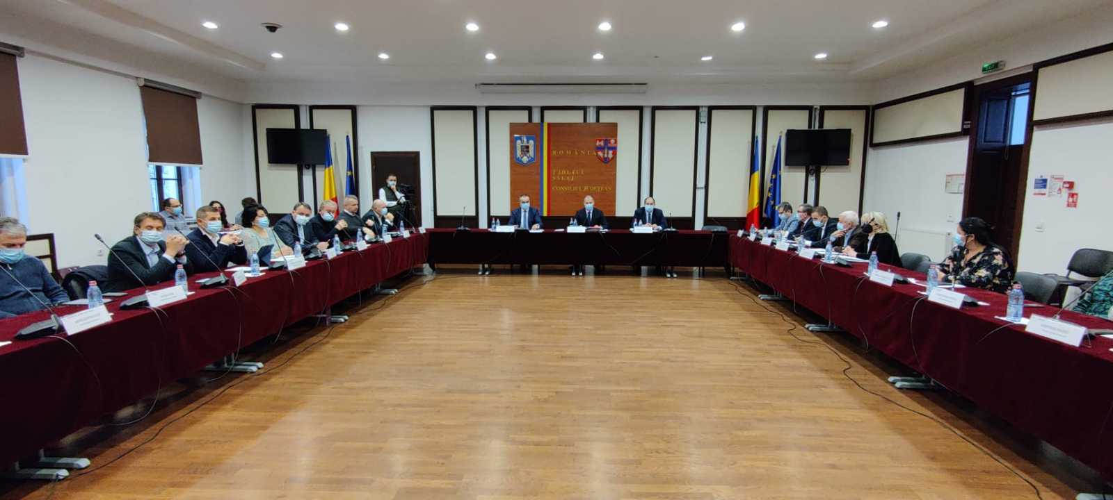 A január 28-i ülésen döntött a testület | Fotó: Szilágy Megyei Tanács/Facebook
