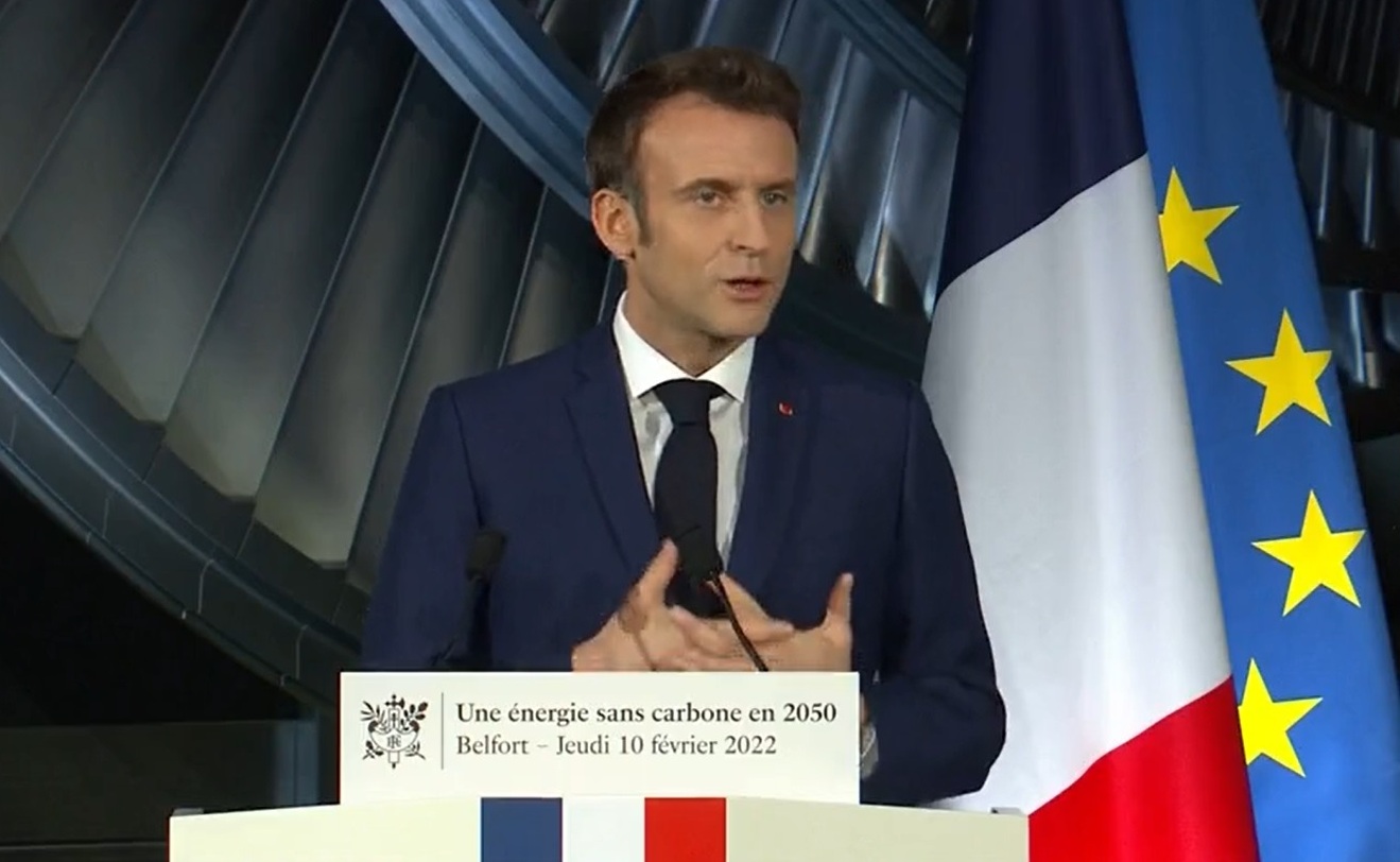 Emmanuel Macron francia elnök | Fotó: képernyőmentés