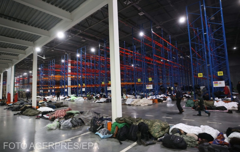 Ehhez hasonló menekültszállásokat hoznak majd létre | Illusztráció: Agerpres/EPA