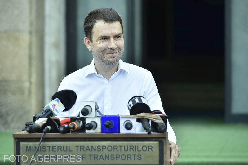 Cătălin Drulă még szállításügyi miniszterként | Fotó: Agerpres