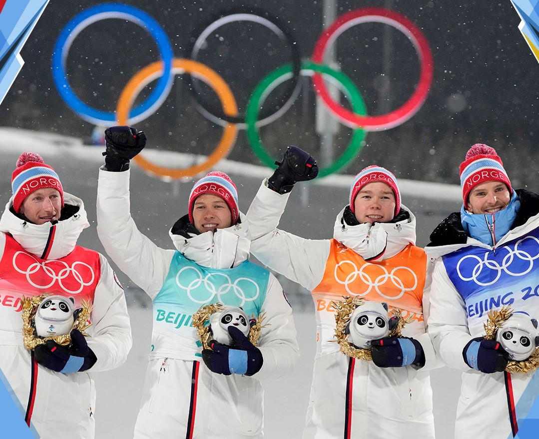 A norvégok remekül teljesítettek az olimpián | Fotó: Facebook/Beijing 2022