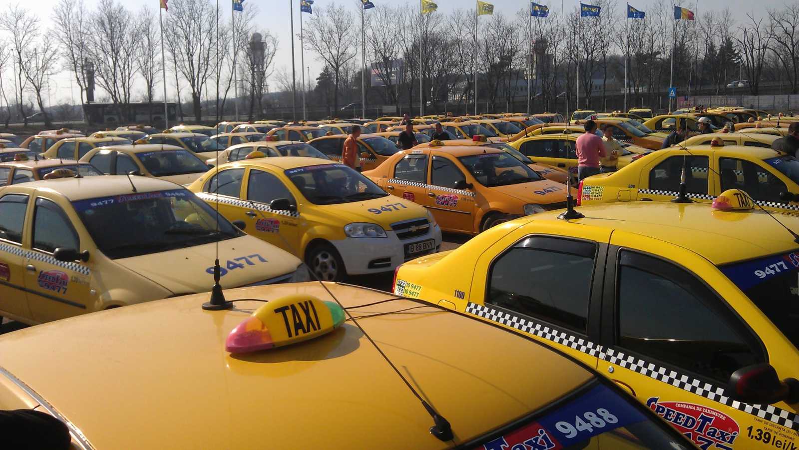 Nehéz helyzetben vannak a taxisok is | Fotó: Facebook/Speed Taxi