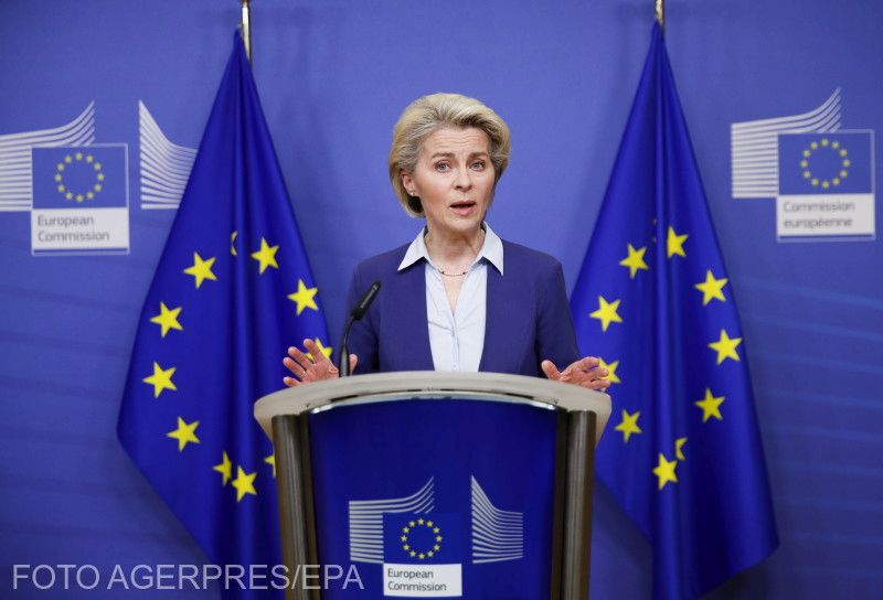 Ursula von der Leyen, az EB elnöke | Fotó: Agerpres/EPA