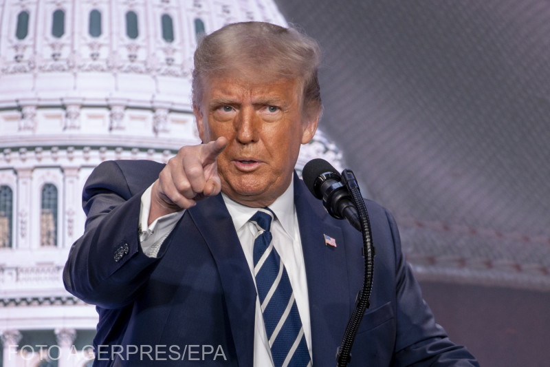Donald Trump volt amerikai elnök | Fotó: Agerpres/EPA