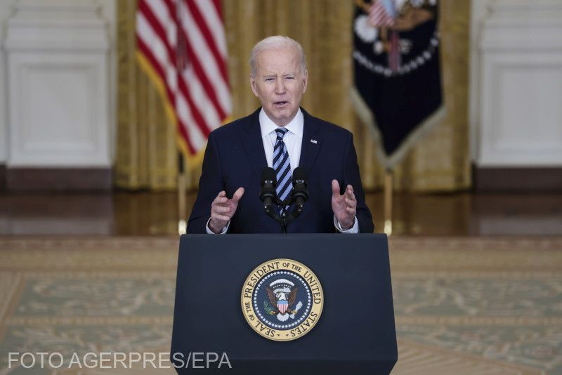 Joe Biden a Fehér Házban mondott beszédet | Fotó: Agerpres/EPA
