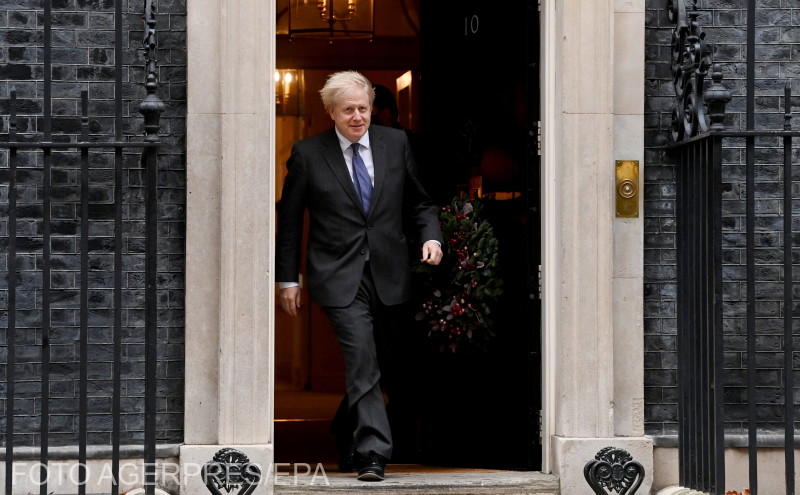 Johnson távozik a Downing Street 10-ből | Fotó Agerpres/EPA