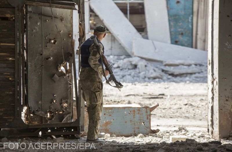 Február 24. óta tart az orosz–ukrán háború | Fotó: Agerpres/EPA
