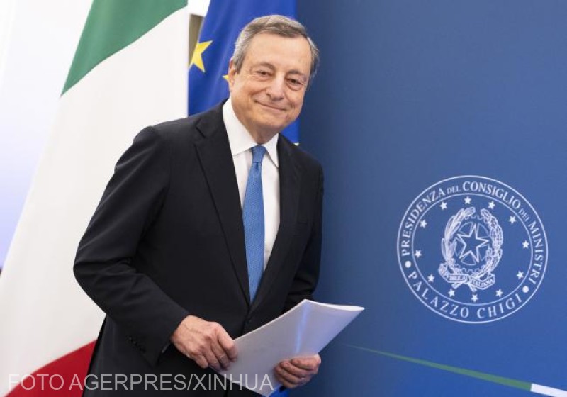 Mario Draghi kormányfő lemondott | fotó: Agerpres/EPA