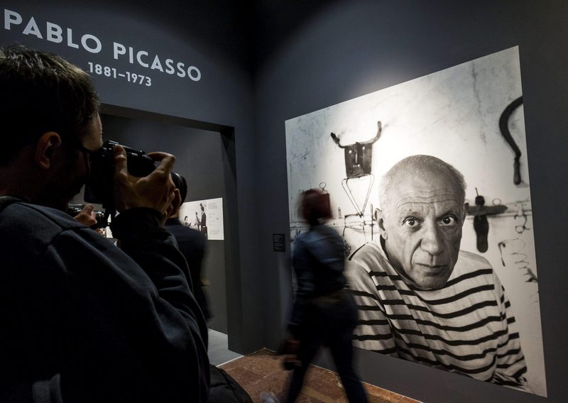 Picasso - Alakváltozások, 1895-1972 című kiállítás | Fotó: MTI