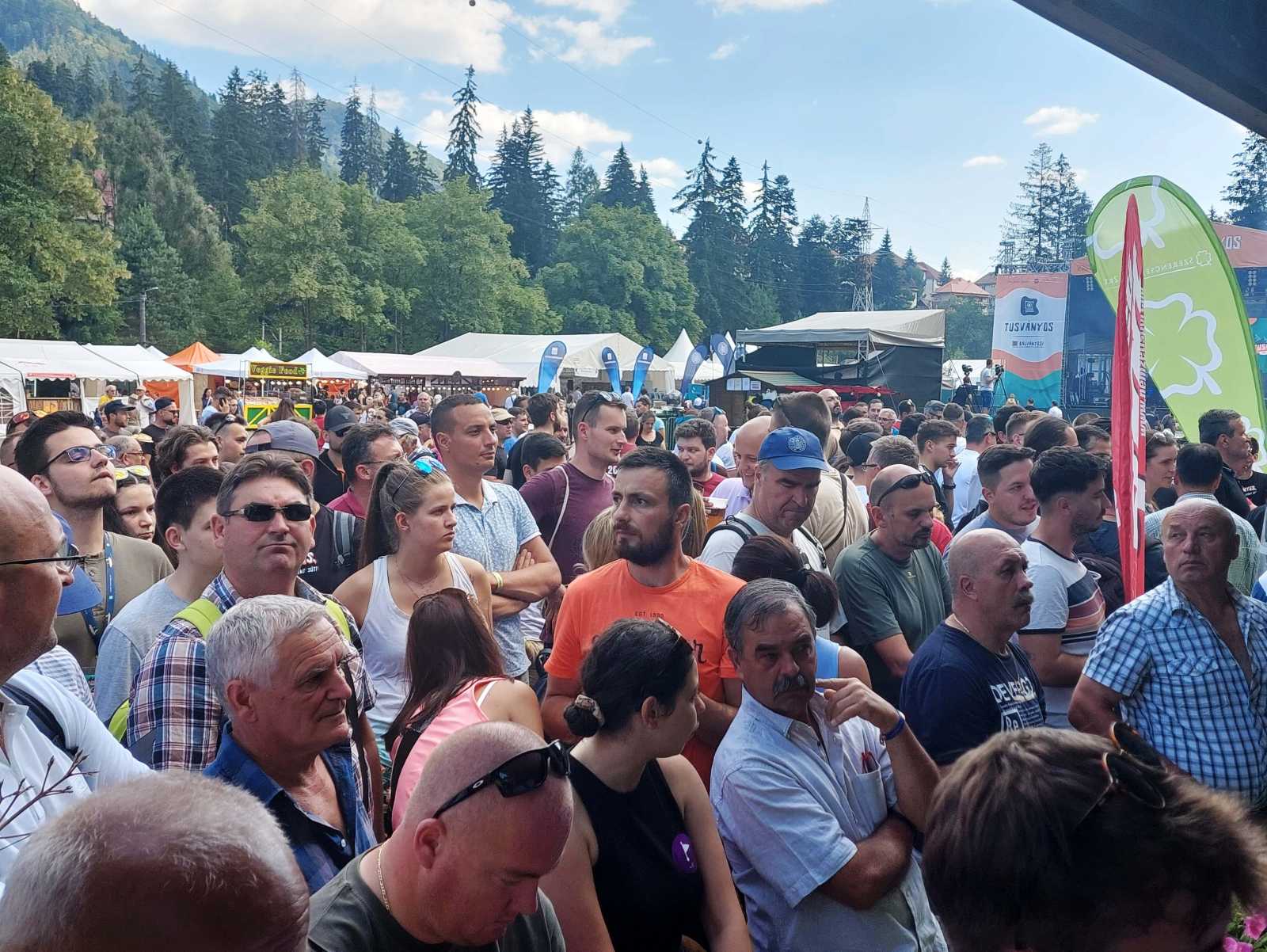 Sokan várták Gera Zoltánt Tusványoson | A szerző felvételei