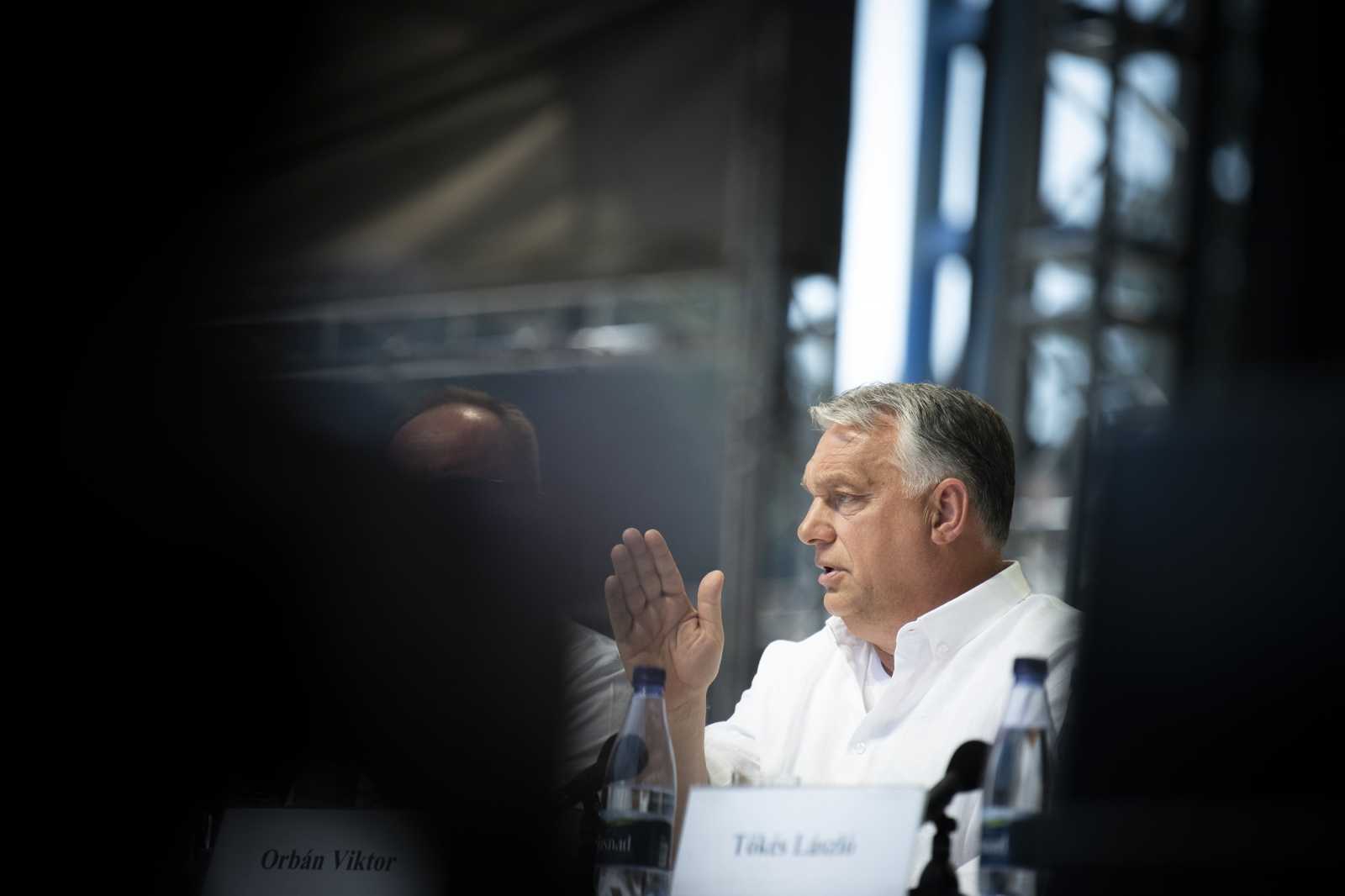 Orbán Viktor a 31. Bálványosi Nyári Szabadegyetem és Diáktáborban, Tusnádfürdőn | fotó: Miniszterelnöki Sajtóiroda