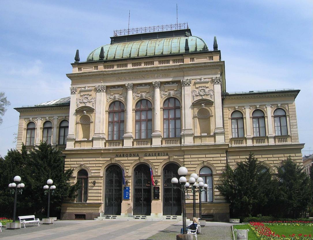 A ljubljanai nemzeti galéria | Fotó: Wikipédia