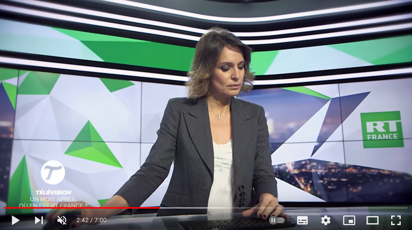 Nem tartja magát Moszkva szócsövének az RT France | Fotó: Youtube 