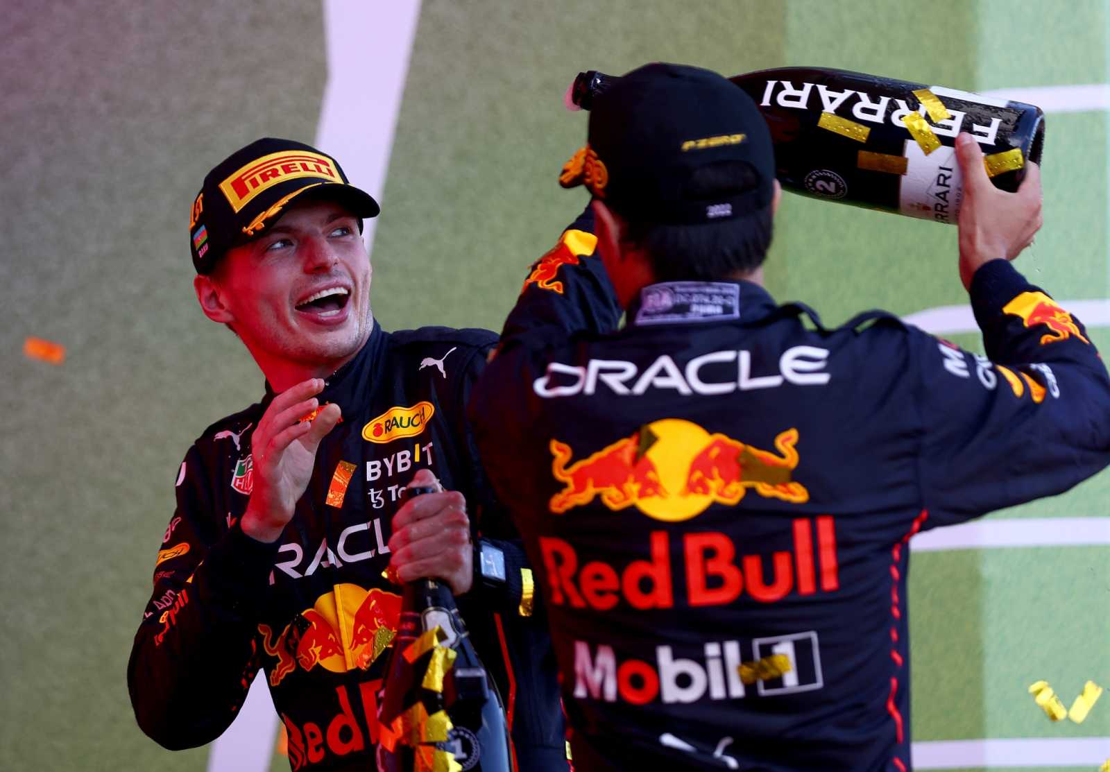 Verstappen győzelmi öröme | Fotó: F1/Facebook 