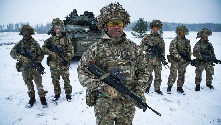 NATO-katonák hadgyakorlaton | Fotó: Wikipedia