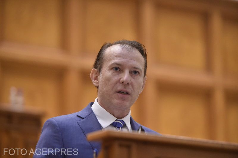 Florin Cîțu kedden még házelnöki minőségében szólalt fel a parlamentben | Fotó: Agerpres