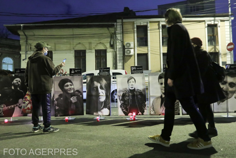 Emlékezés az áldozatokra tavaly októberben | Fotó: Agerpres