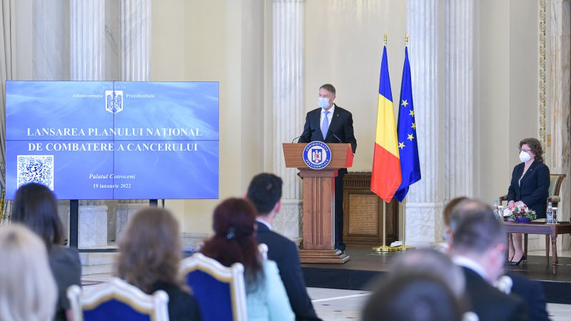Az elnöki hivatalban mutatták be a tervet | Fotó: presidency.ro