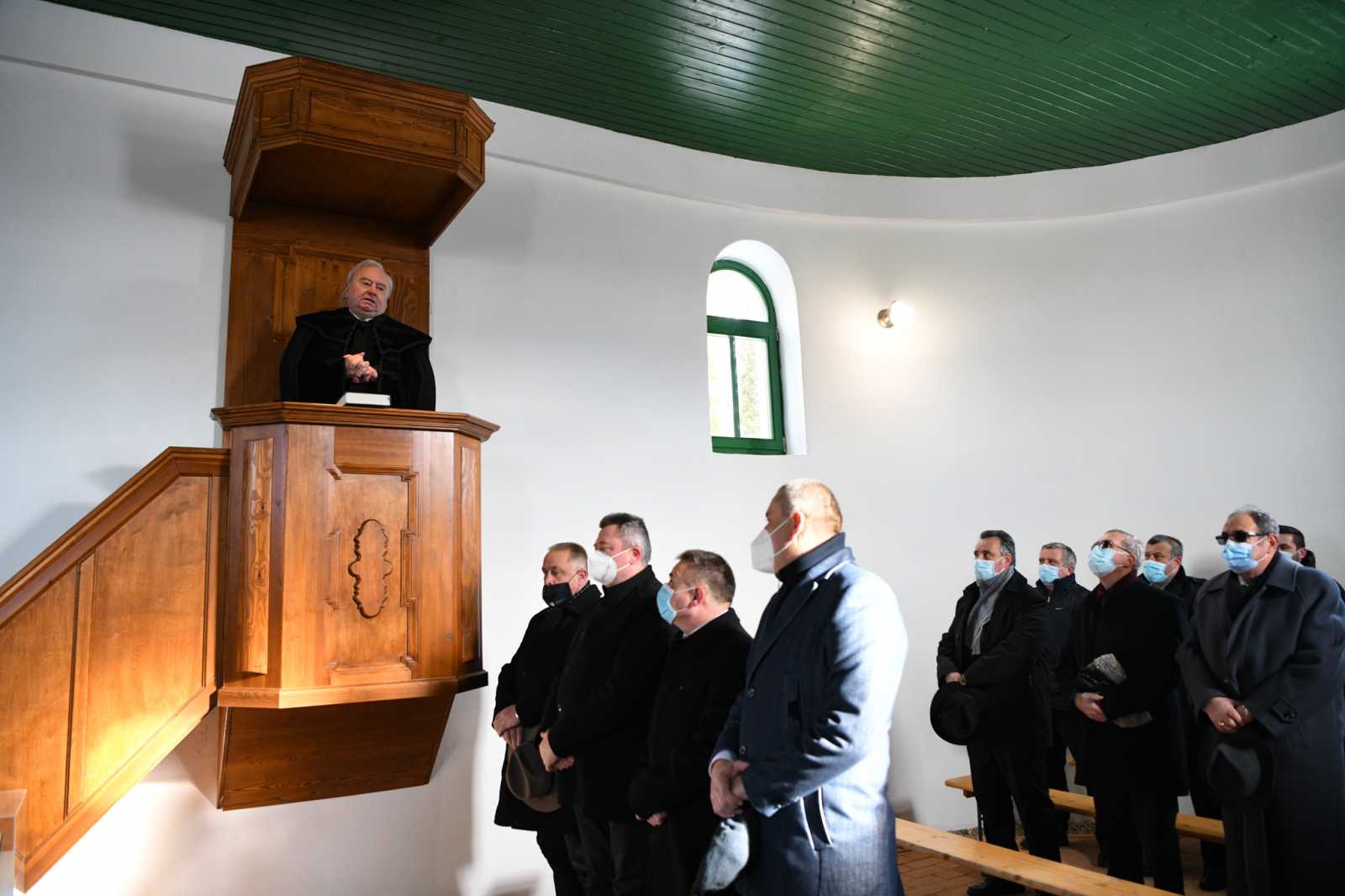 Csűry István, a Királyhágó-melléki Református Egyházkerület püspöke hirdetett igét