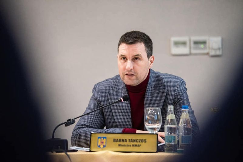 Tánczos Barna környezetvédelmi miniszter | Fotó: rmdsz.ro