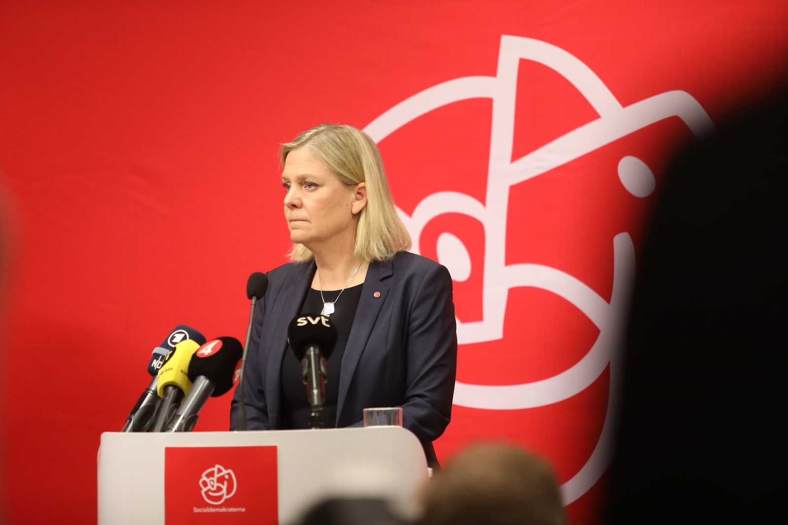 Magdalena Andersson svéd kormányfő | forrás: www.socialdemokraterna.se