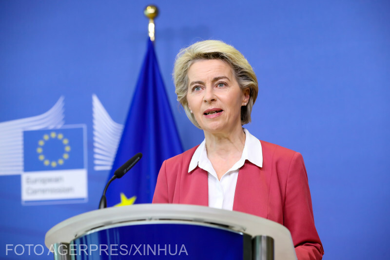 Ursula von der Leyen, az Európai Bizottság elnöke | fotó: Agerpes/Xinhua
