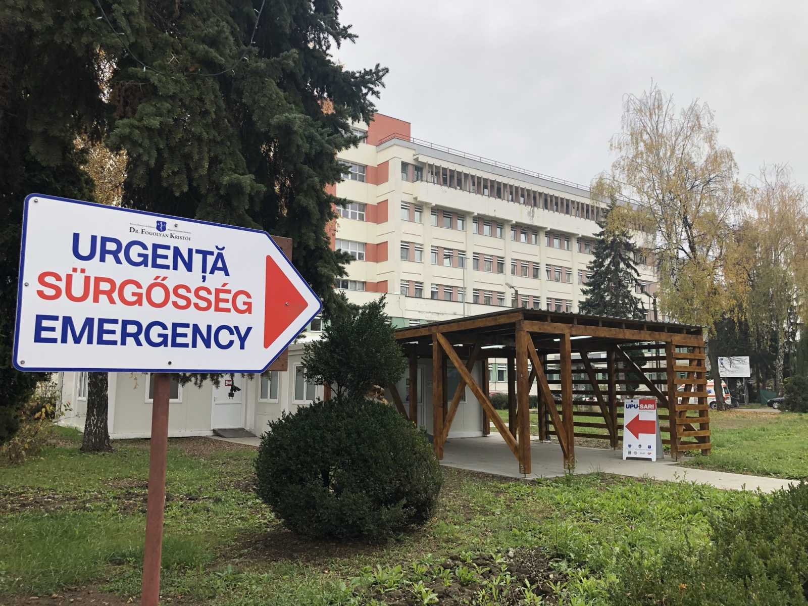A sepsiszentgyörgyi kórház | Fotó: Kovács Zsolt
