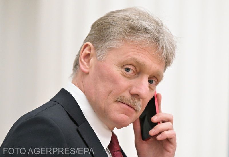Dmitrij Peszkov, a Kreml szóvivője | Fotó: Agerpres/EPA
