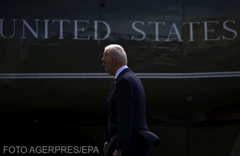 Joe Biden a Fehér Házba menet | Fotó: Agerpres/EPA